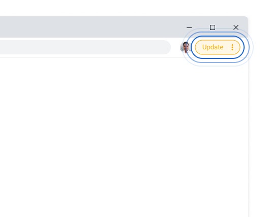Botón Actualizar en Google Chrome