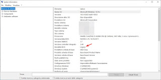Información del sistema