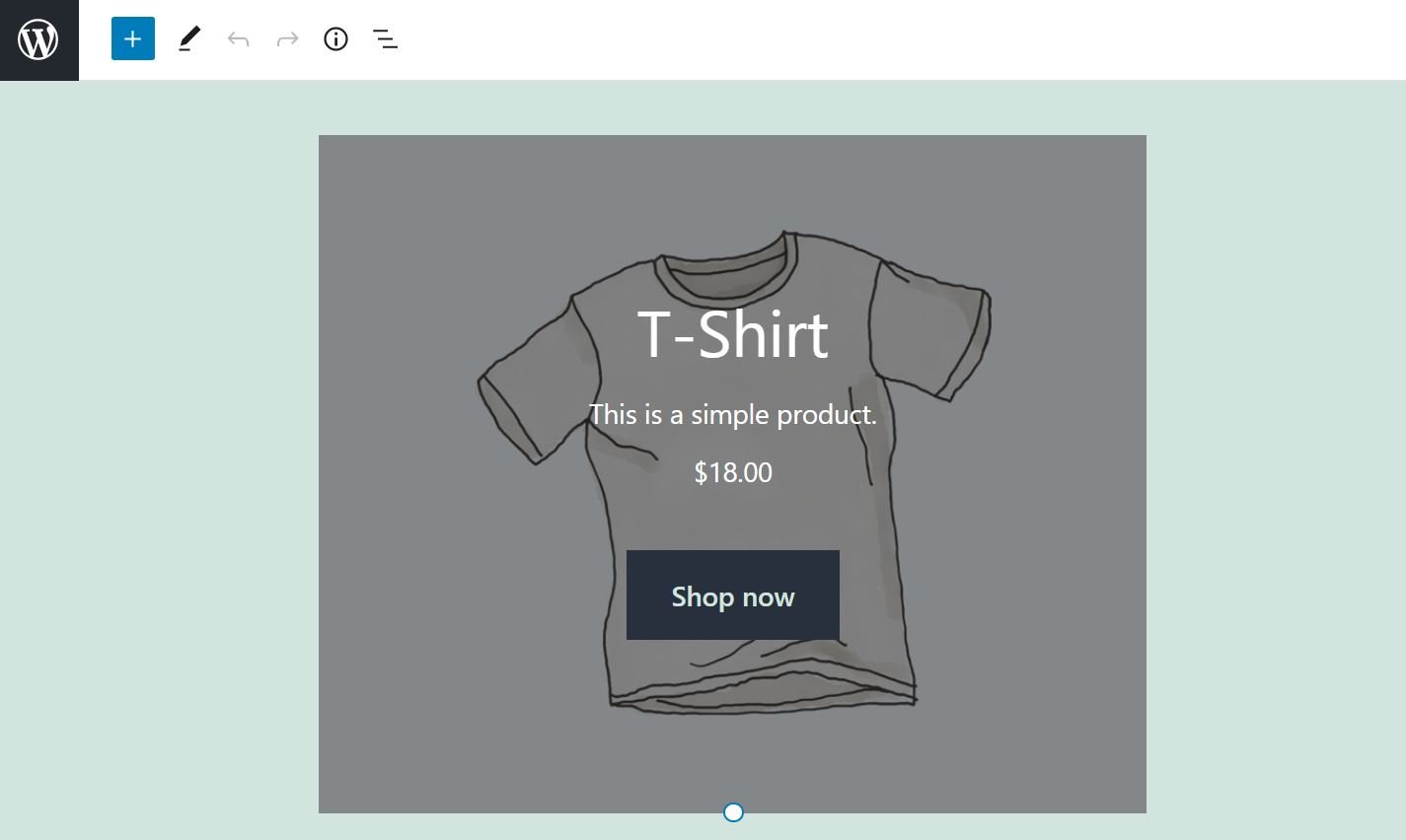 Producto recomendado bloque WooCommerce