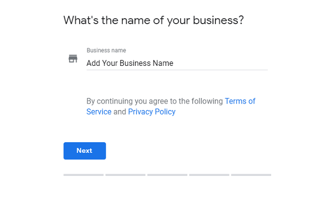 añadir una publicación en google