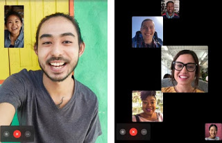 aplicación facetime cara a cara