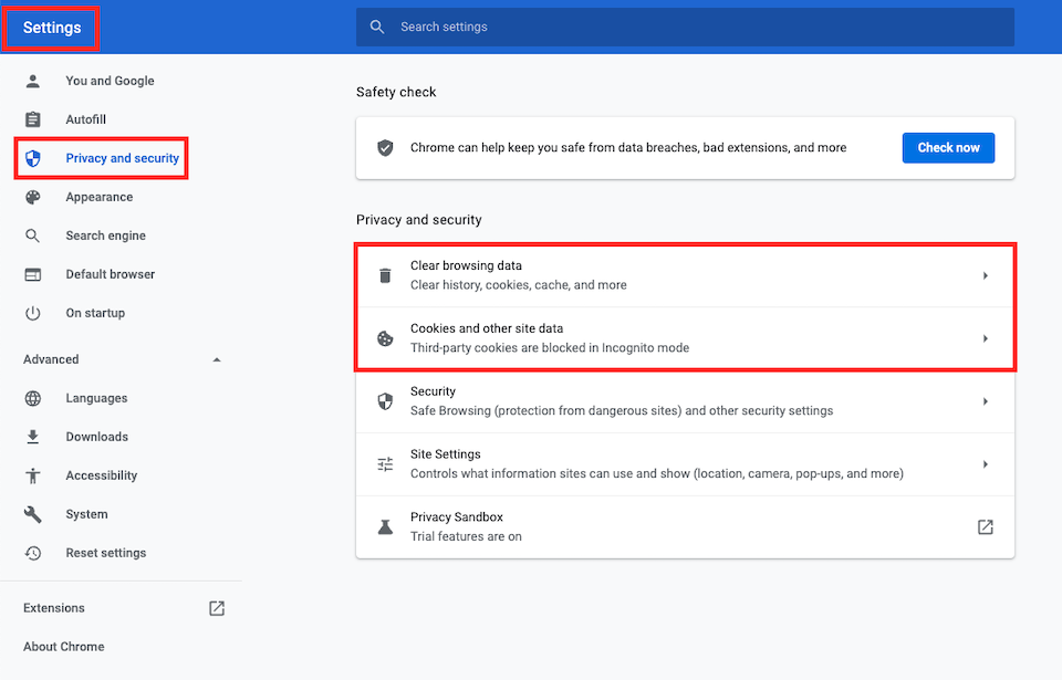 Error interno de servidor 500