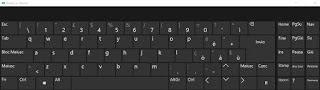 Teclado virtual integrado