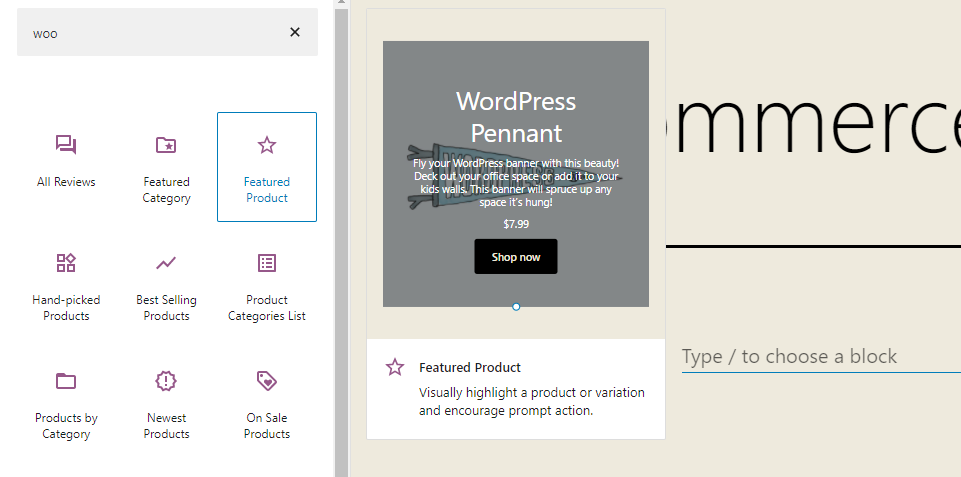 Bloques de WooCommerce en el núcleo de WooCommerce