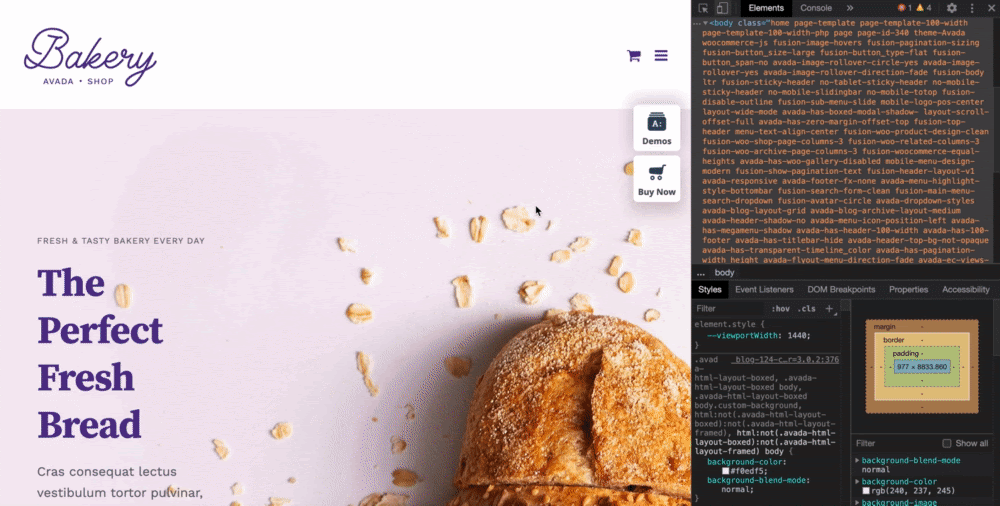 probando el diseño receptivo de temas de WordPress con Chrome DevTools