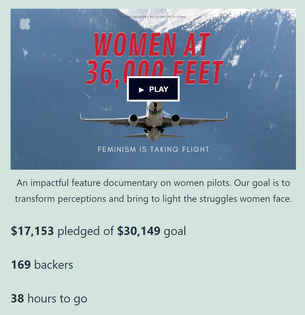 Campaña de Kickstarter en WordPress