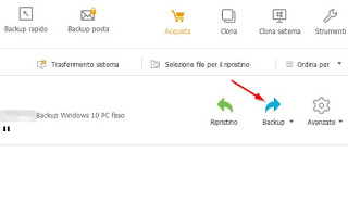 Apoyo para comenzar respaldo