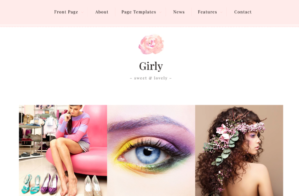 tema femenino de la fotografía de wordpress de themeisle
