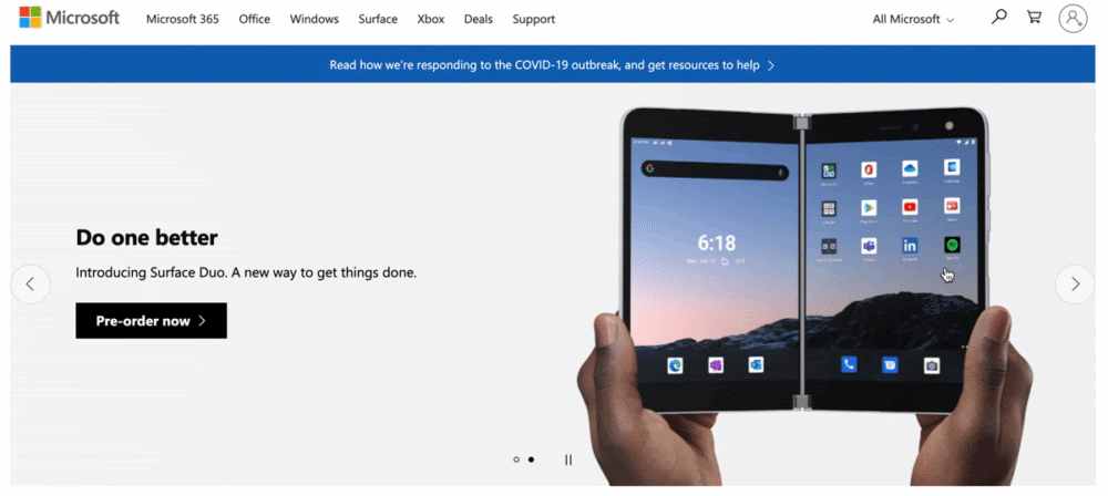 gif presentación de diapositivas en la web en microsoft.com