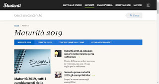 Sitio web Studenti.it Studenti.it
