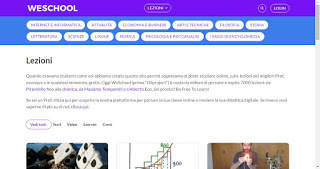 Sitio web de WeSchool NosotrosEscuela