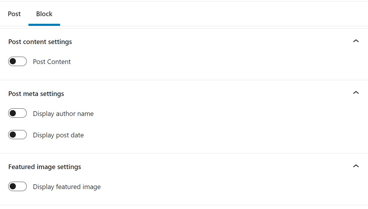 Personaliza la configuración de publicaciones, metadatos e imágenes en tu lista