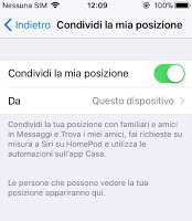 Compartir la ubicación de mi iPhone