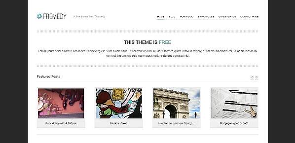 Demostración gratuita del tema infantil Genesis Fremedy