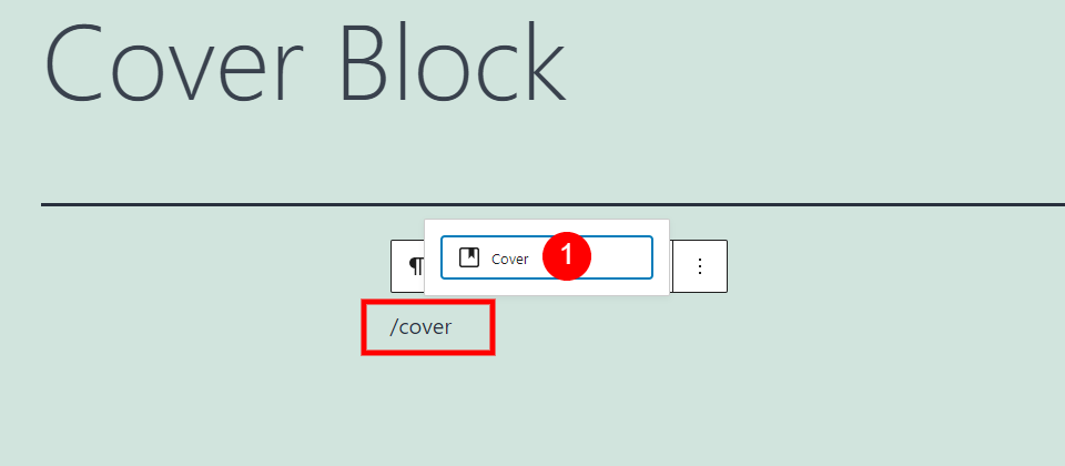 ¿Cómo agrego un bloque de portada a mi publicación o página?