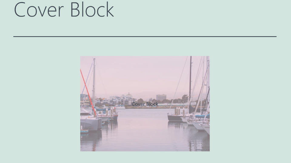 ¿Cómo agrego un bloque de portada a mi publicación o página?