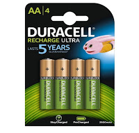 Pilas Duracell Recarga Ultra