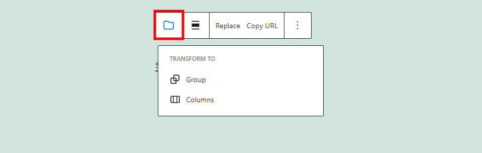 Archivo Cambiar el tipo o estilo de bloque