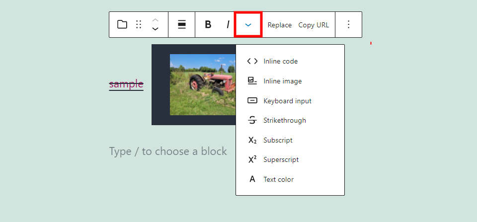Archivo Más opciones