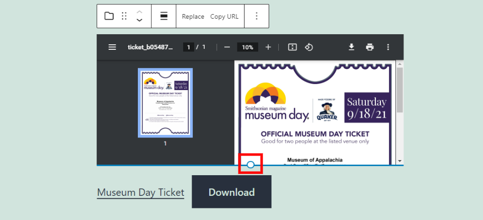 Herramienta de cambio de tamaño de bloque de archivo