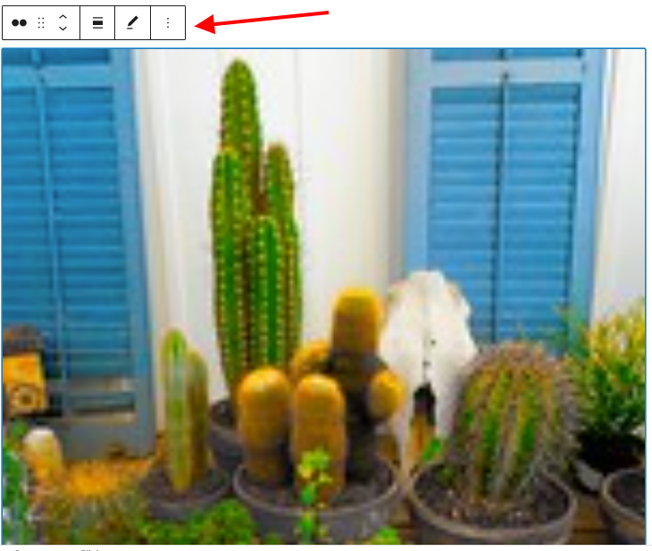 Incruste la configuración de bloqueo en Flickr.