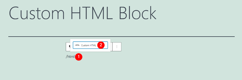 ¿Cómo agregar un bloque HTML personalizado a su publicación o página?