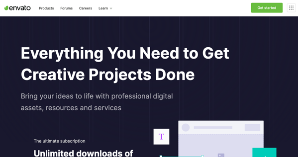 Inicio envato wordpress
