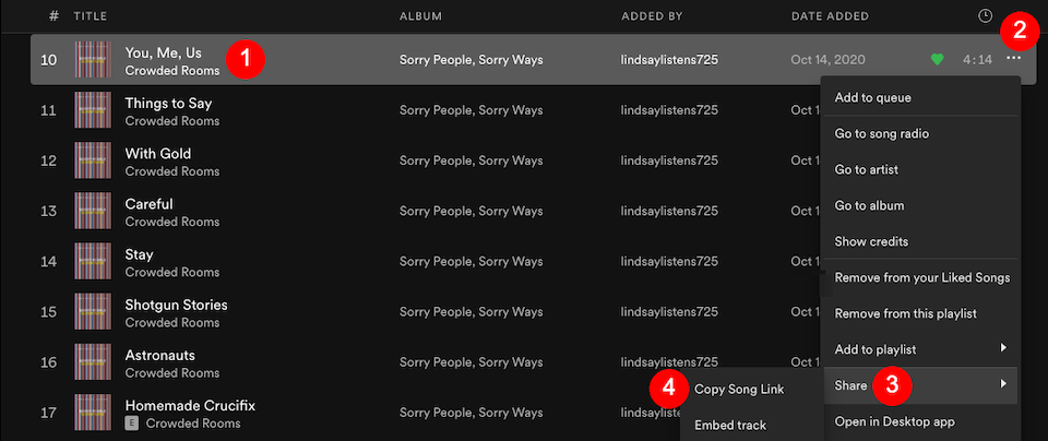 spotificar, incrustar