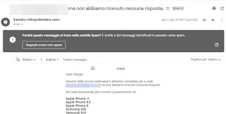 estafa de correo electrónico