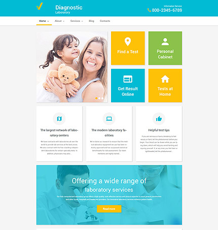 Tema de WordPress para el cuidado de la salud