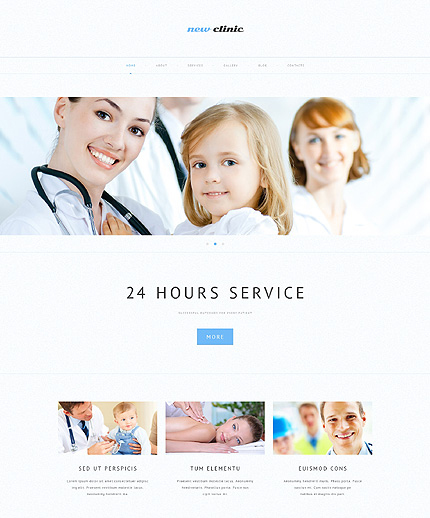 Tema de WordPress con respuesta médica