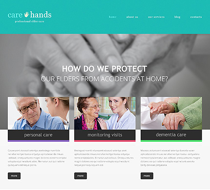 Tema WordPress Responsivo de Rehabilitación