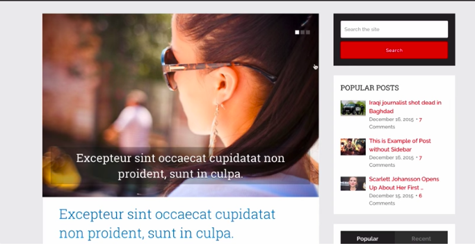 Tema de esquema de WordPress