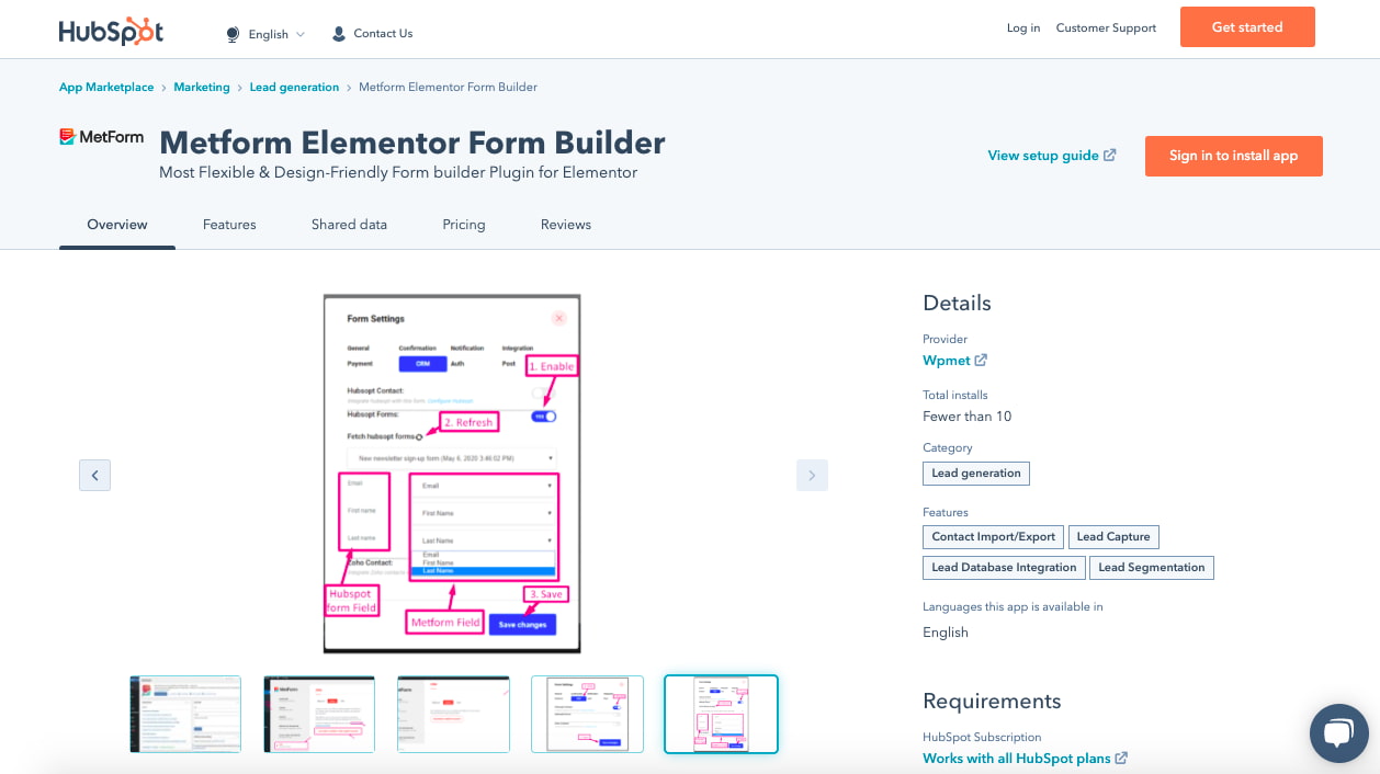 mejor plugin para formulario de contacto: MetForm