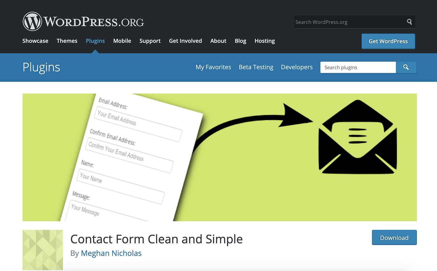 formulario de contacto Un complemento limpio y simple para el formulario de contacto de wordpress