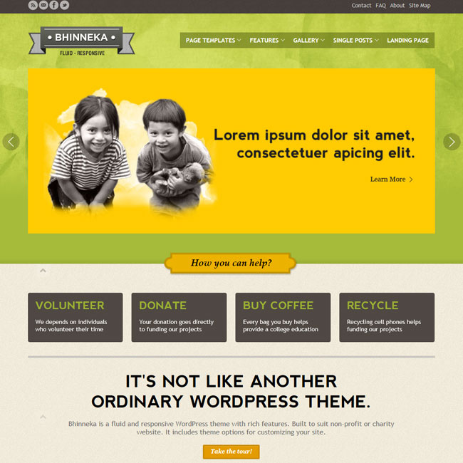 Bhinneka-responsive-wordpress-tema