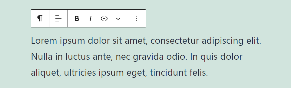 Cambiar formato de bloque