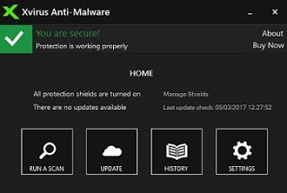 Software antivirus para Xvirus virus