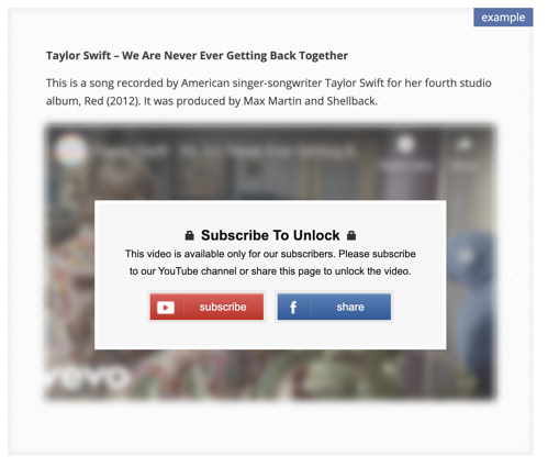 Complemento de bloqueo de video Bloqueador de redes sociales de WordPress