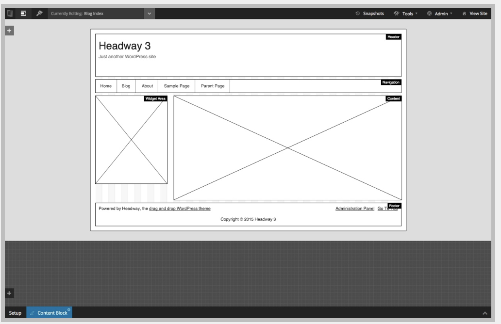 Headway Themes es la mejor herramienta para diseñar tu propio tema de wordpress