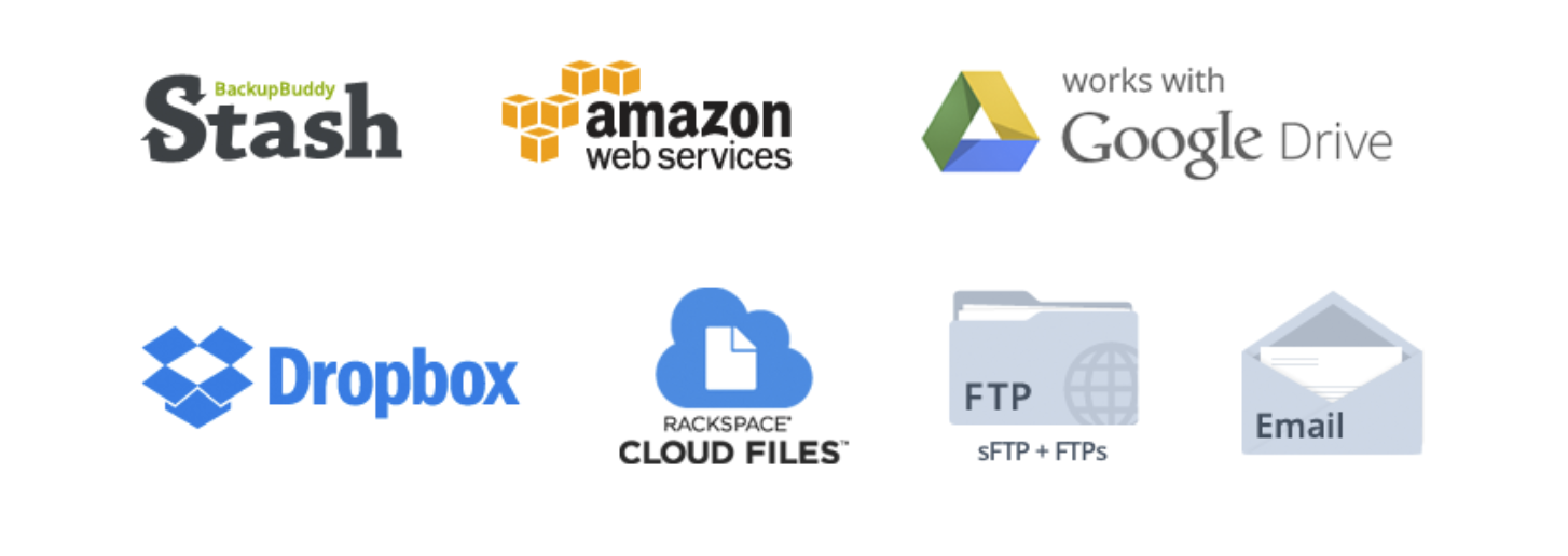 ubicaciones de almacenamiento remoto en la revisión de backupbuddy de ithemes