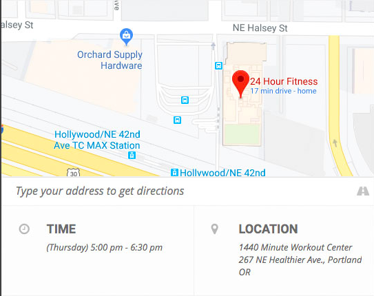 Use la integración de EventON con Google Maps para ver la ubicación y las direcciones en su invitación al evento