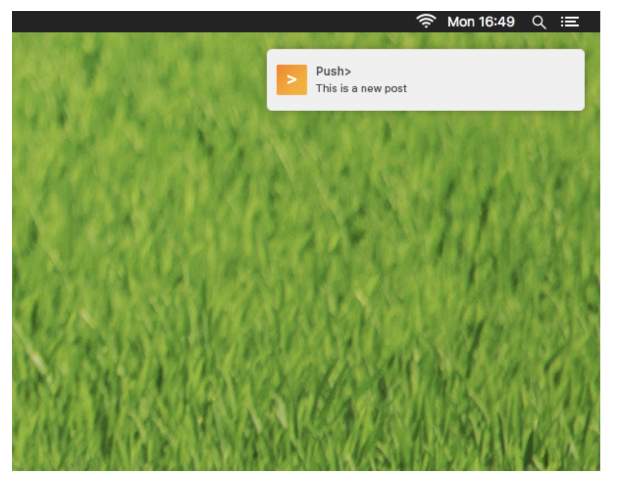 Notificaciones push para un complemento de WordPress que agrega notificaciones push web a su sitio de WordPress