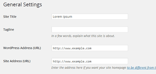 Un método para resolver el error de bucle de redirección en WordPress es verificar que WordPress y la dirección del sitio web coincidan en la sección Configuración general