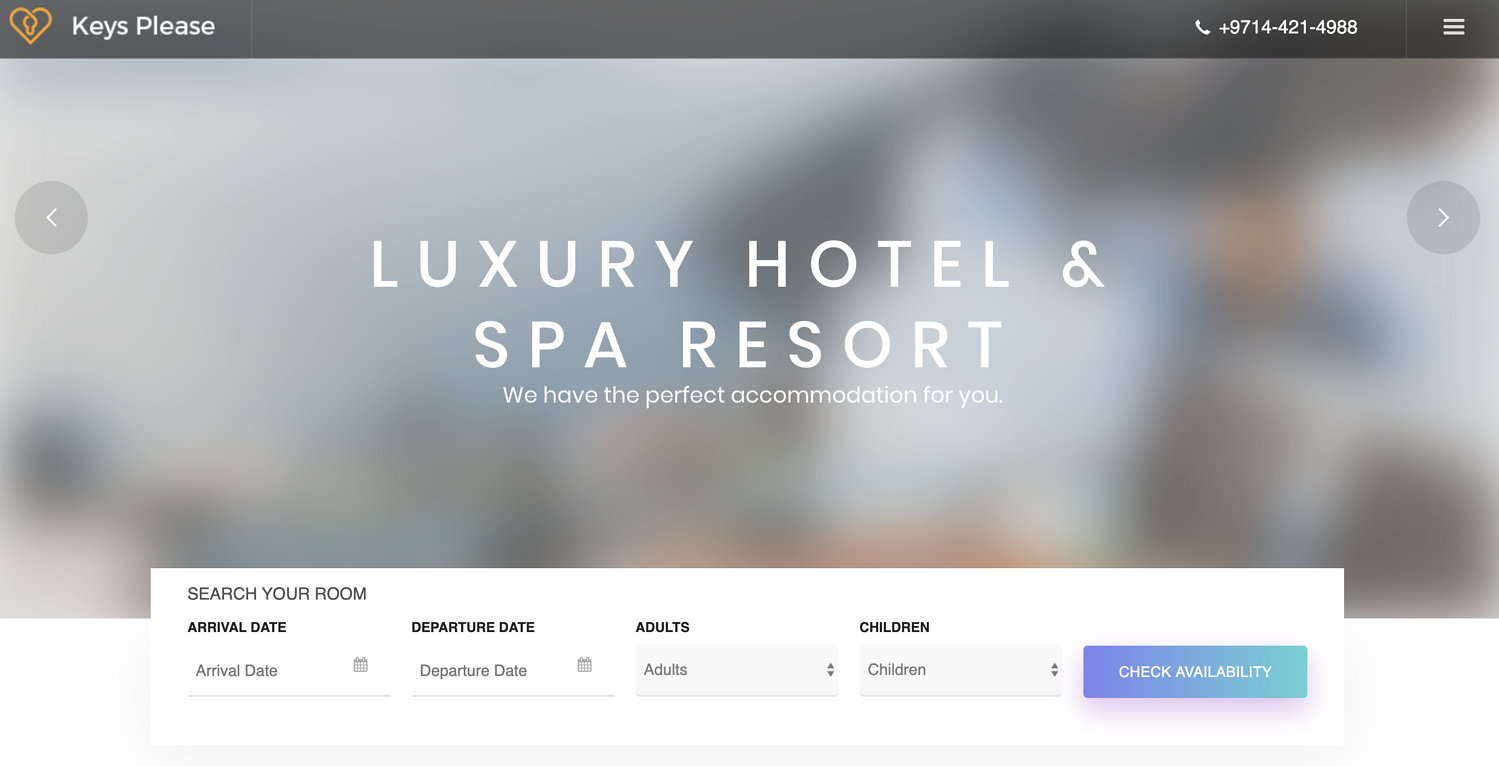 Tema Kallyas para crear un sitio web de negocios de viajes usando WordPress