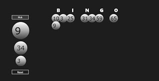explosión de bingo