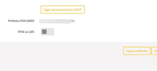 prefijo IPV6 módem IPV6