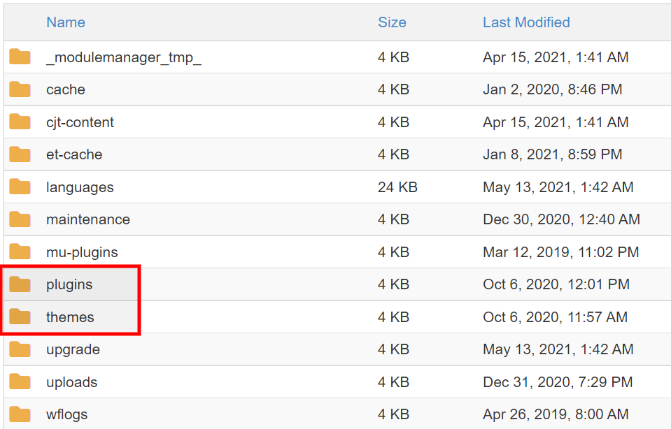 Actualice WordPress o elimine complementos y temas dañados