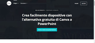 Sitio web de Canva Lienzo