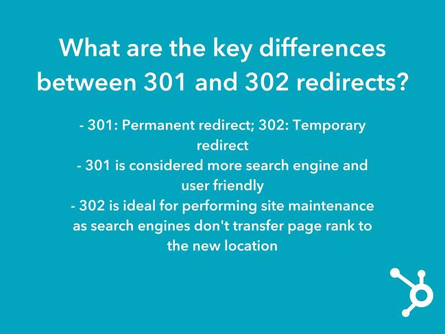Diferencias clave entre la redirección PHP 301 y 302